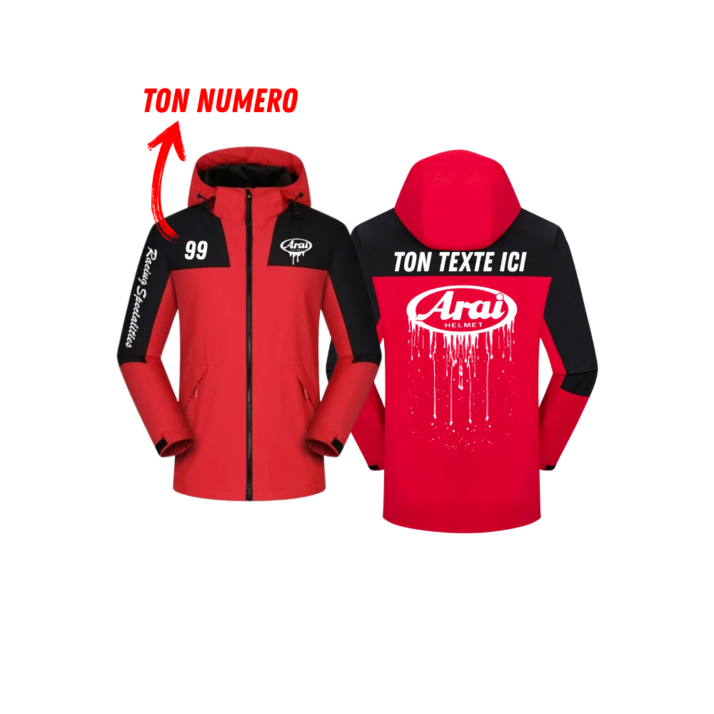 Veste Arai personnalisée - Street edition