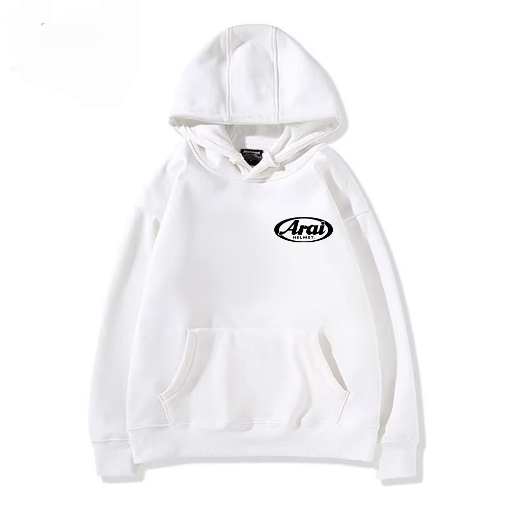 Pull à capuche Arai - Blanc - Collection Automne & Hiver