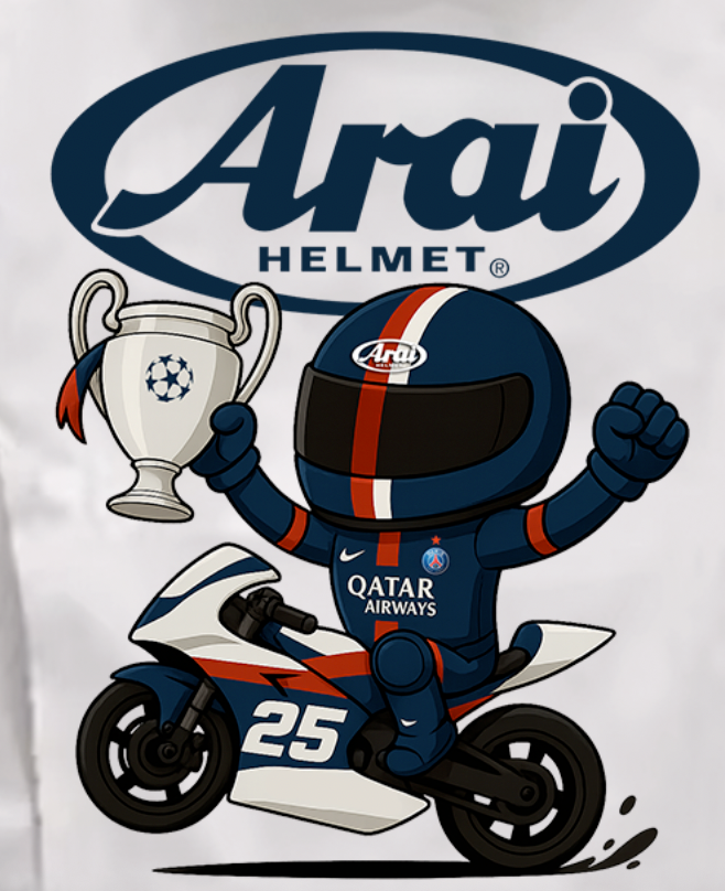 Veste Street Arai x PSG - Édition LDC 2025