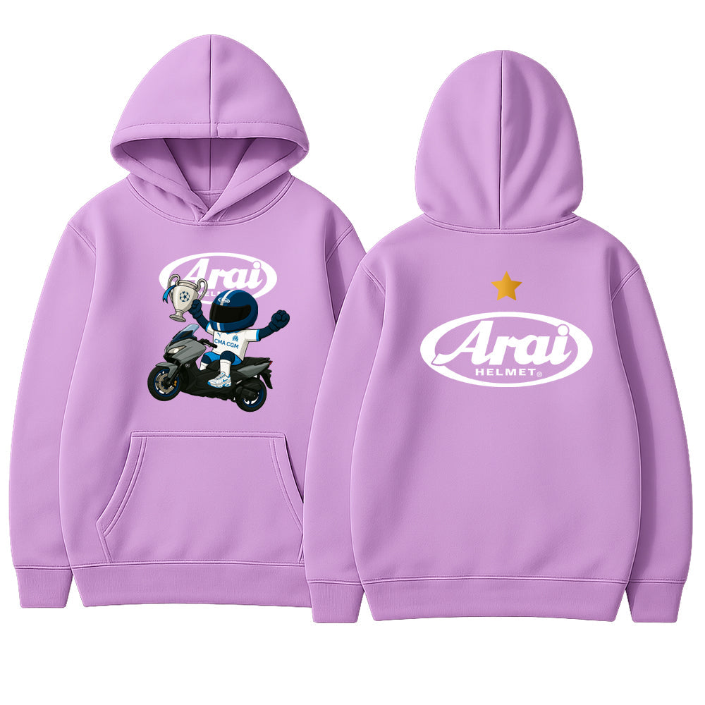 Sweat à capuche Unisexe - Édition Arai x Marseille| LDC 1993 x Tmax 560