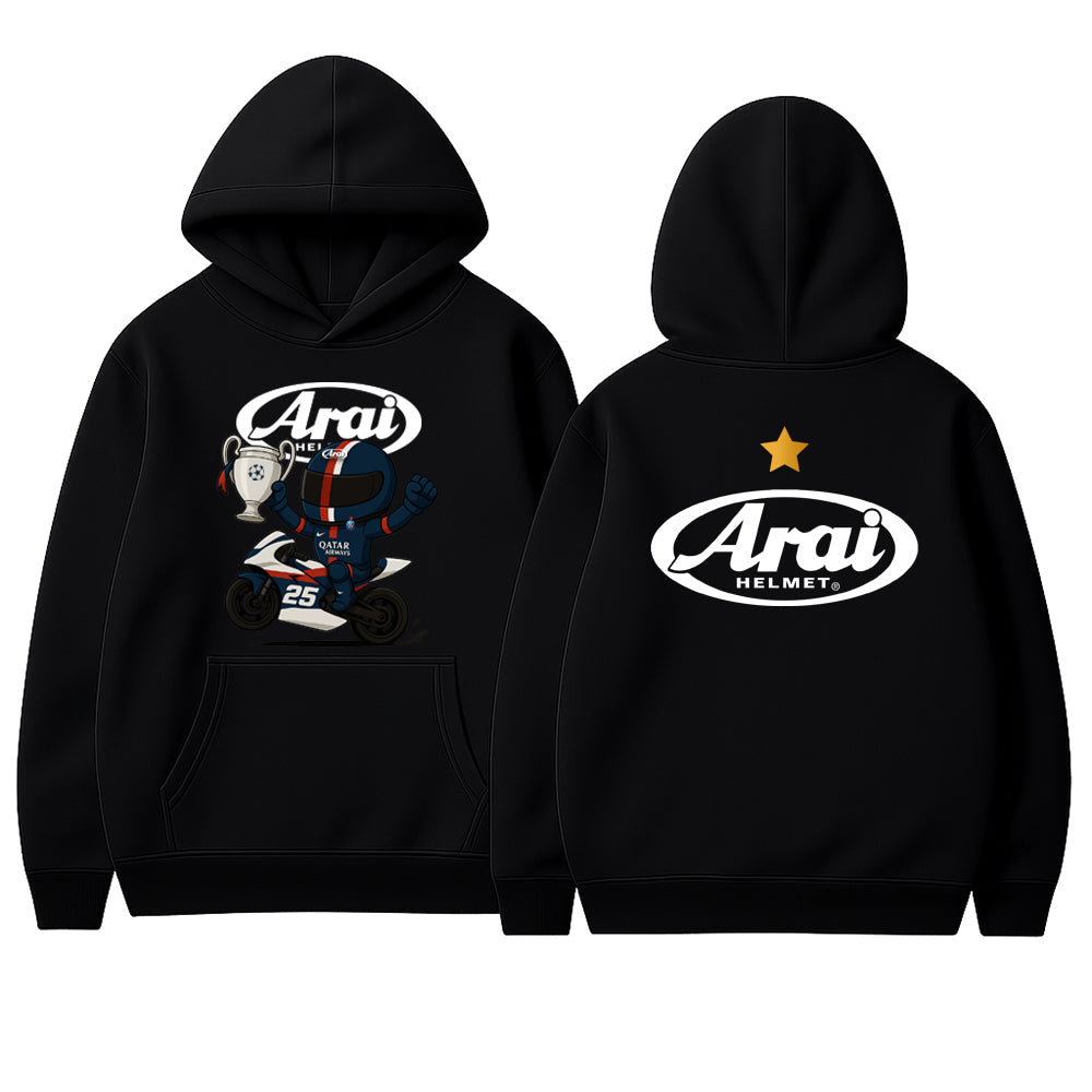 Sweat à capuche Unisexe - Édition Arai x PSG | LDC 2025