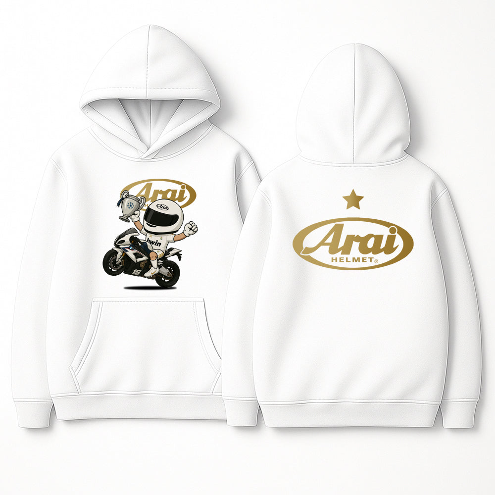 Sweat à capuche Unisexe - Édition Arai x Real Madrid | 15 LDC