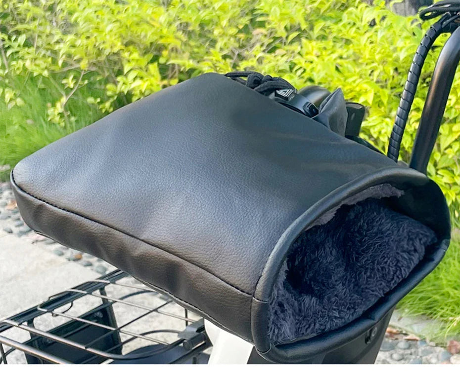 Manchons de guidon de moto pour l'hiver