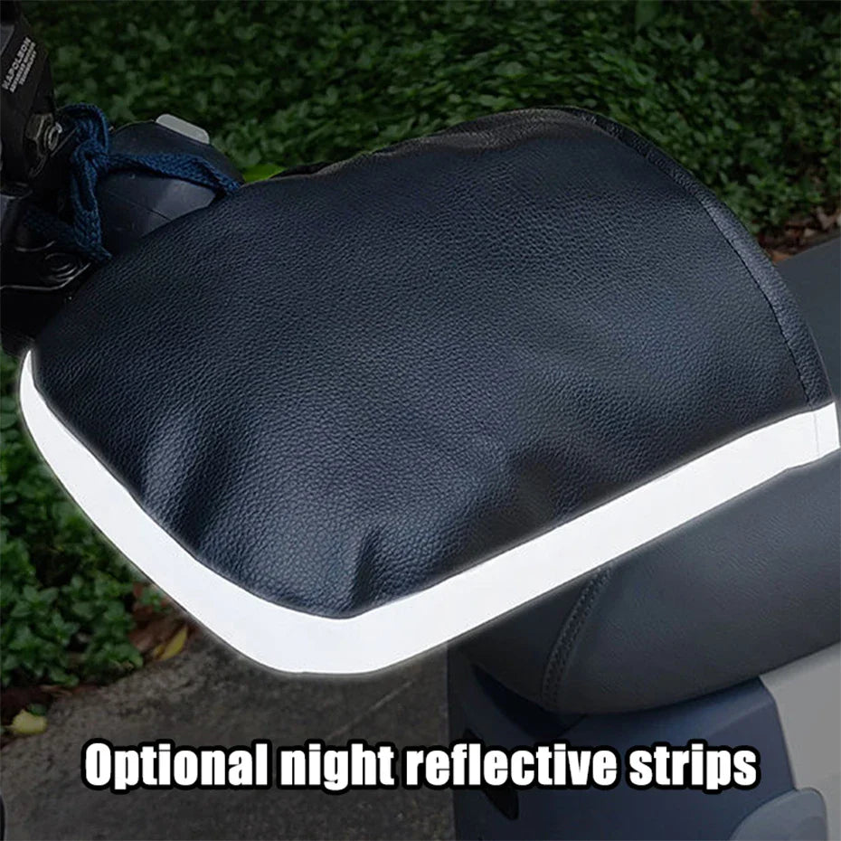 Manchons de guidon de moto pour l'hiver