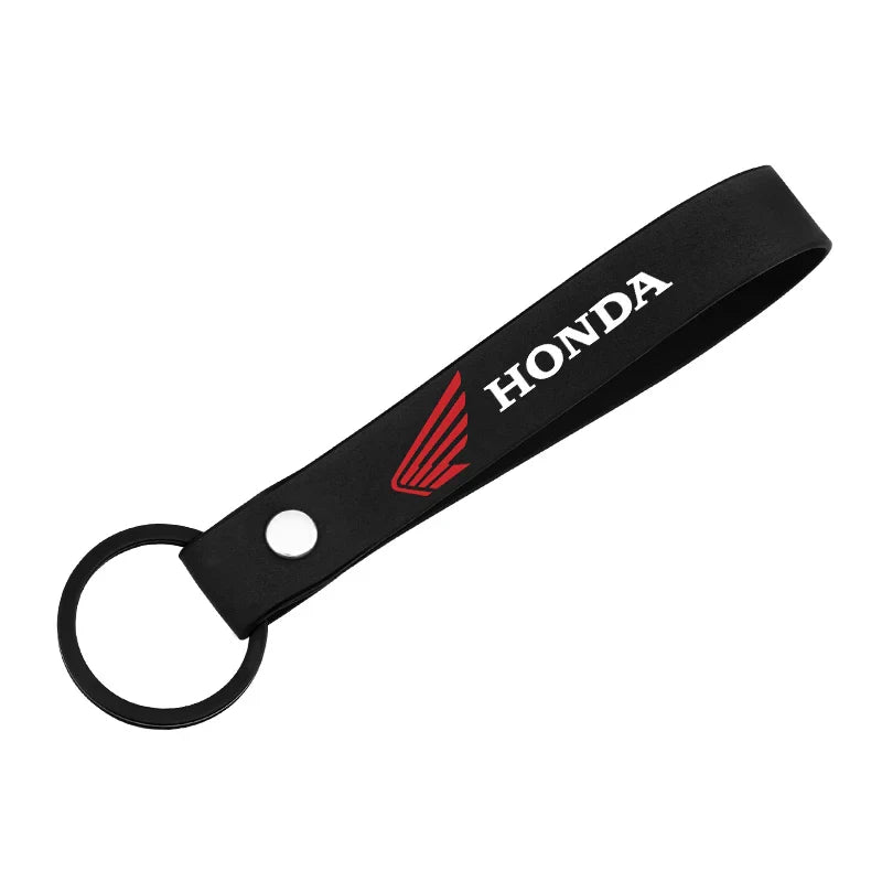 Porte-clés en cuir Honda