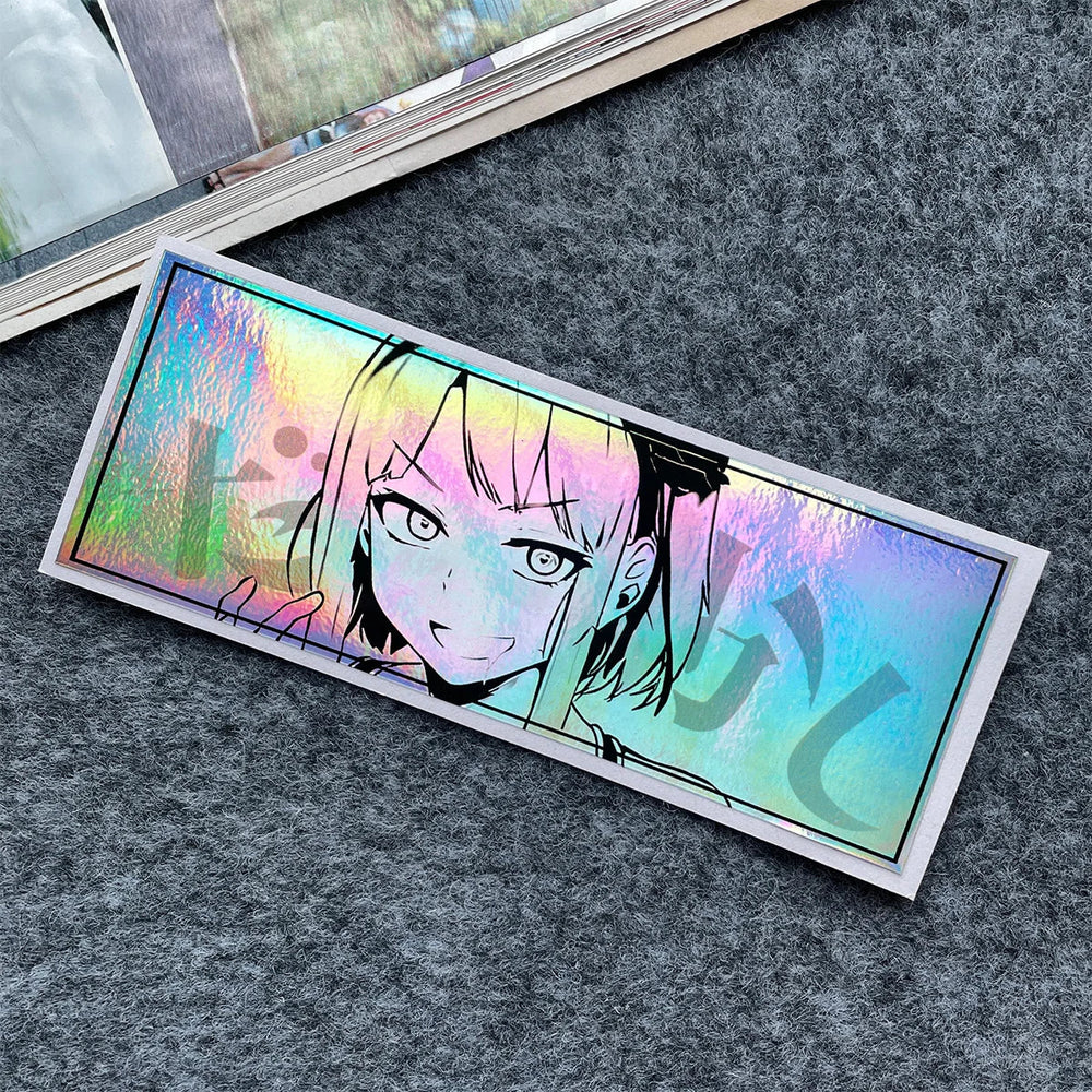 Autocollants Laser Arc-en-ciel