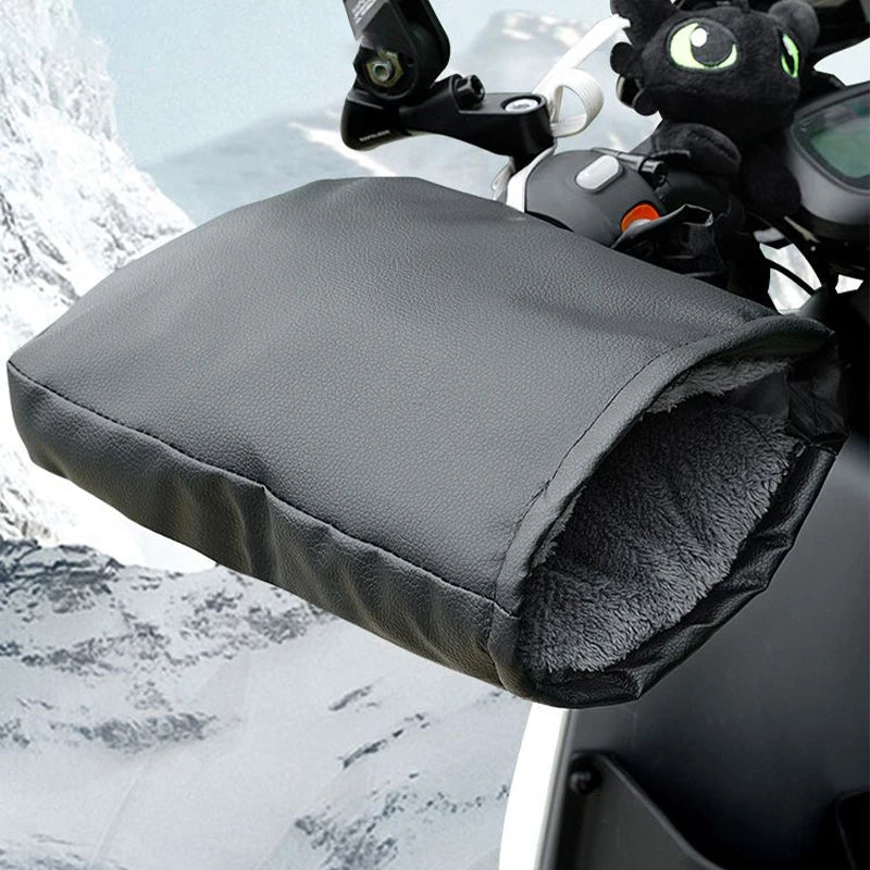Manchons de guidon de moto pour l'hiver