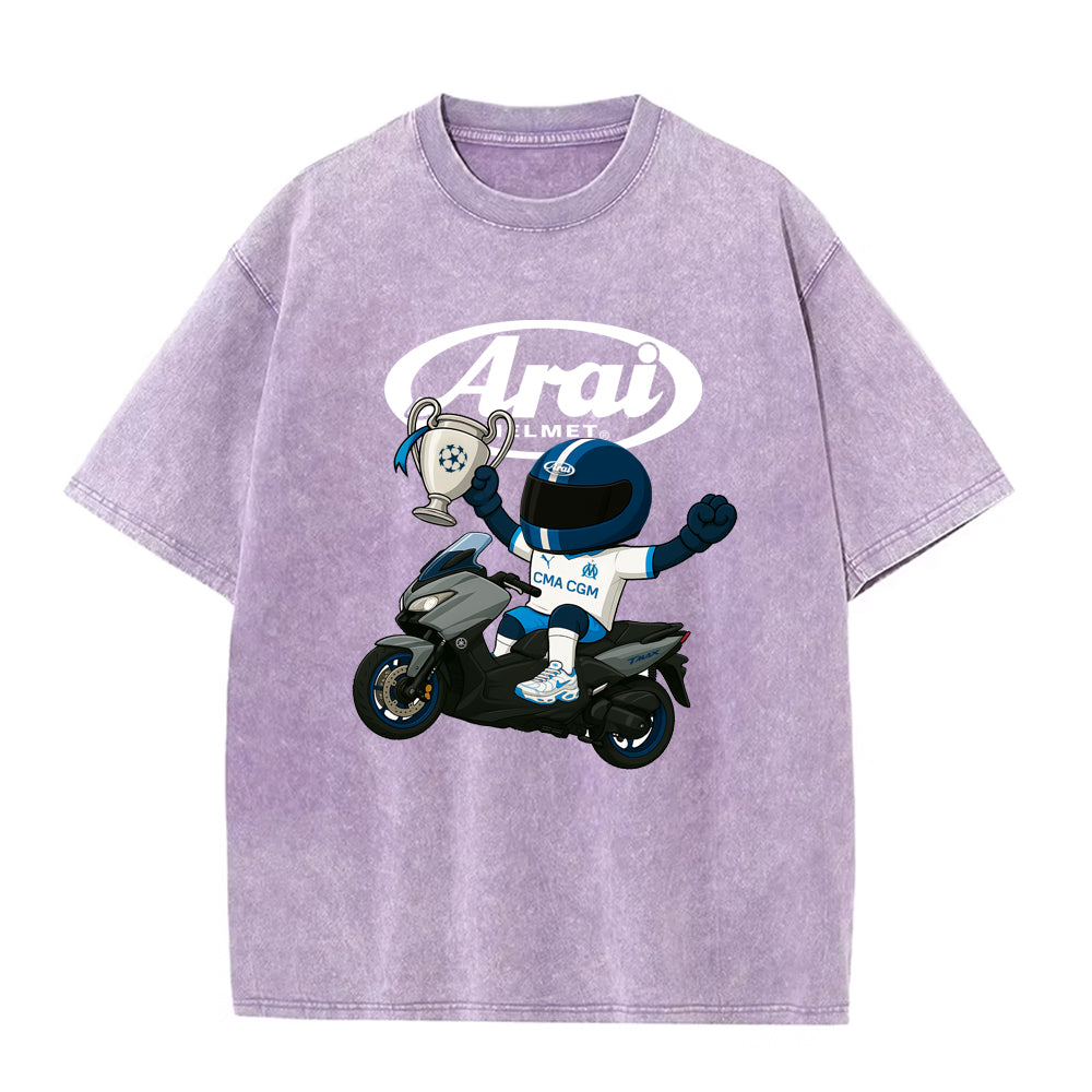 T-shirt Oversize | Édition spéciale Arai x Marseille | LDC 1993 x Tmax 560
