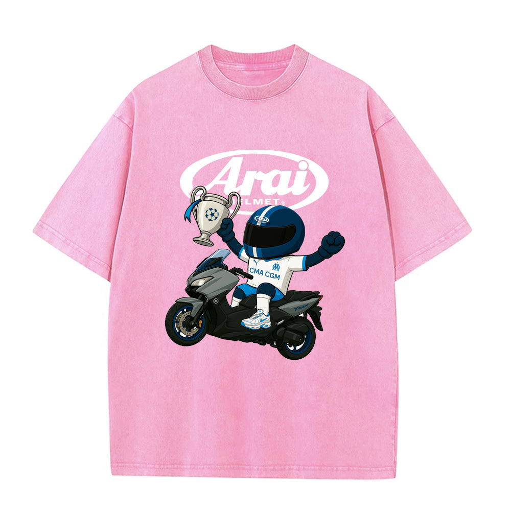 T-shirt Oversize | Édition spéciale Arai x Marseille | LDC 1993 x Tmax 560