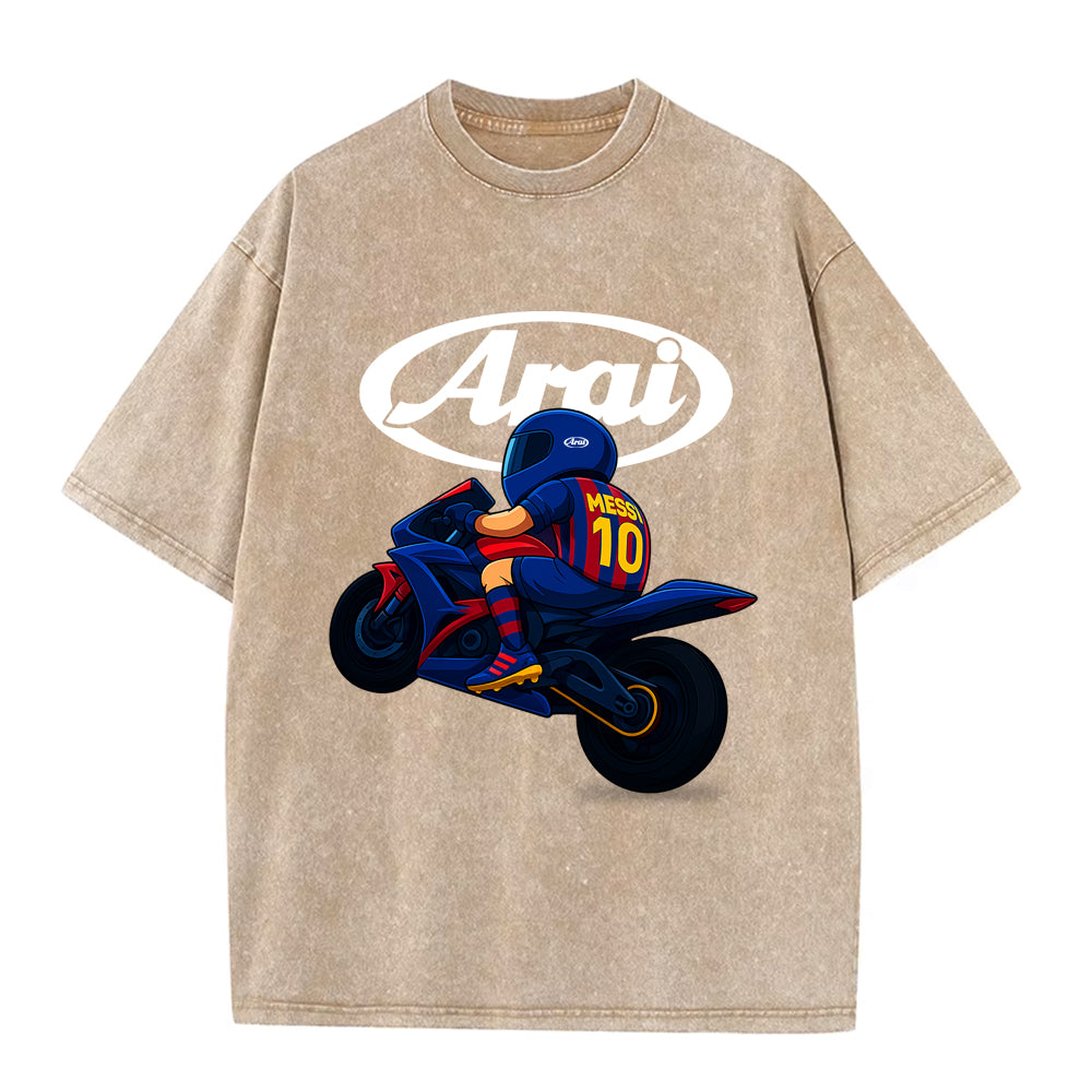 T-shirt Oversize | Édition Spéciale FC Barcelone x Messi 10