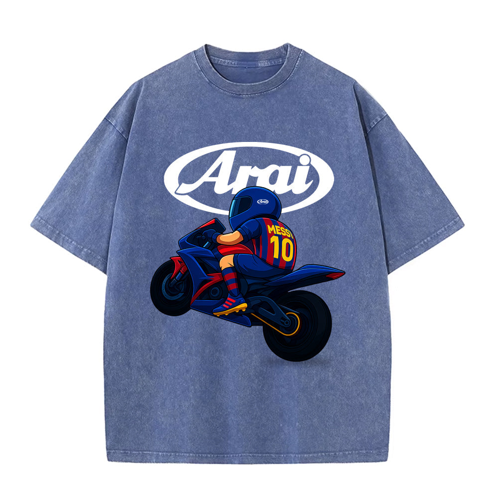 T-shirt Oversize | Édition Spéciale FC Barcelone x Messi 10