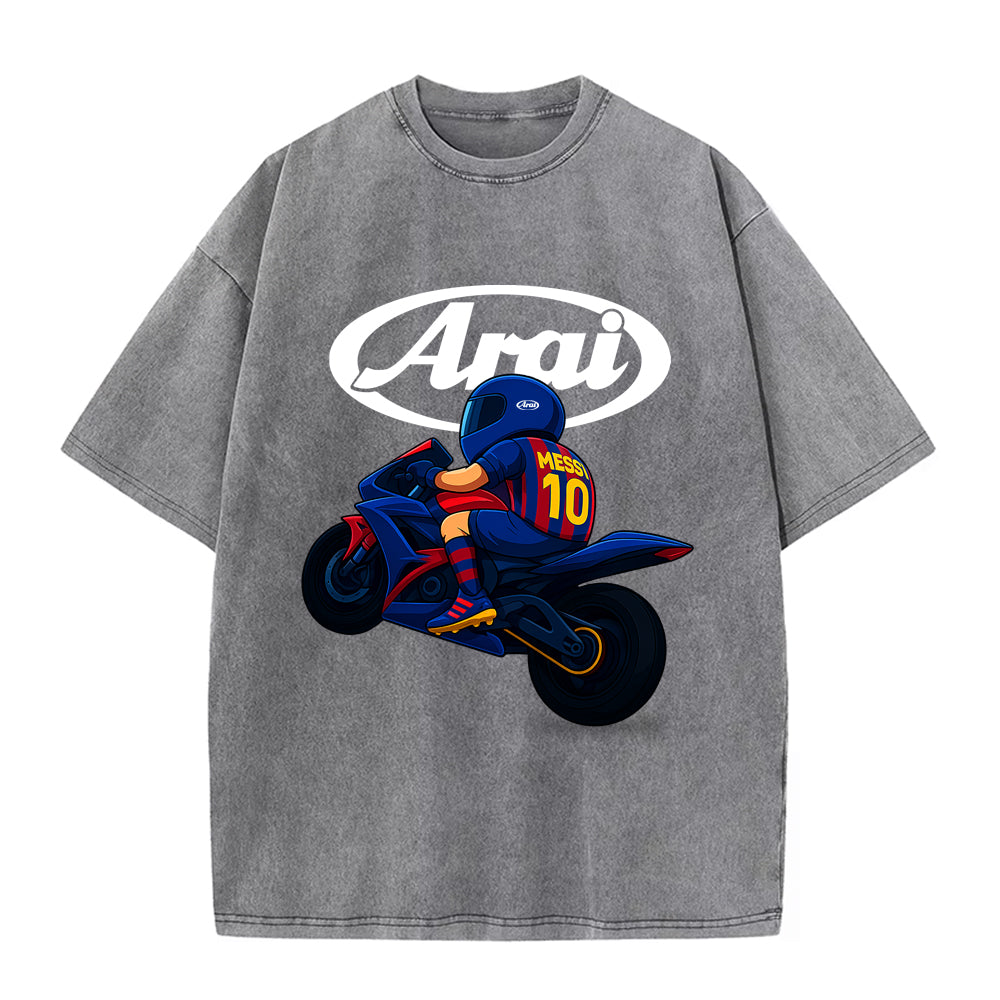 T-shirt Oversize | Édition Spéciale FC Barcelone x Messi 10