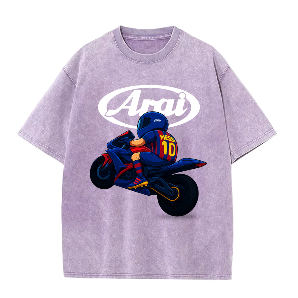 T-shirt Oversize | Édition Spéciale FC Barcelone x Messi 10