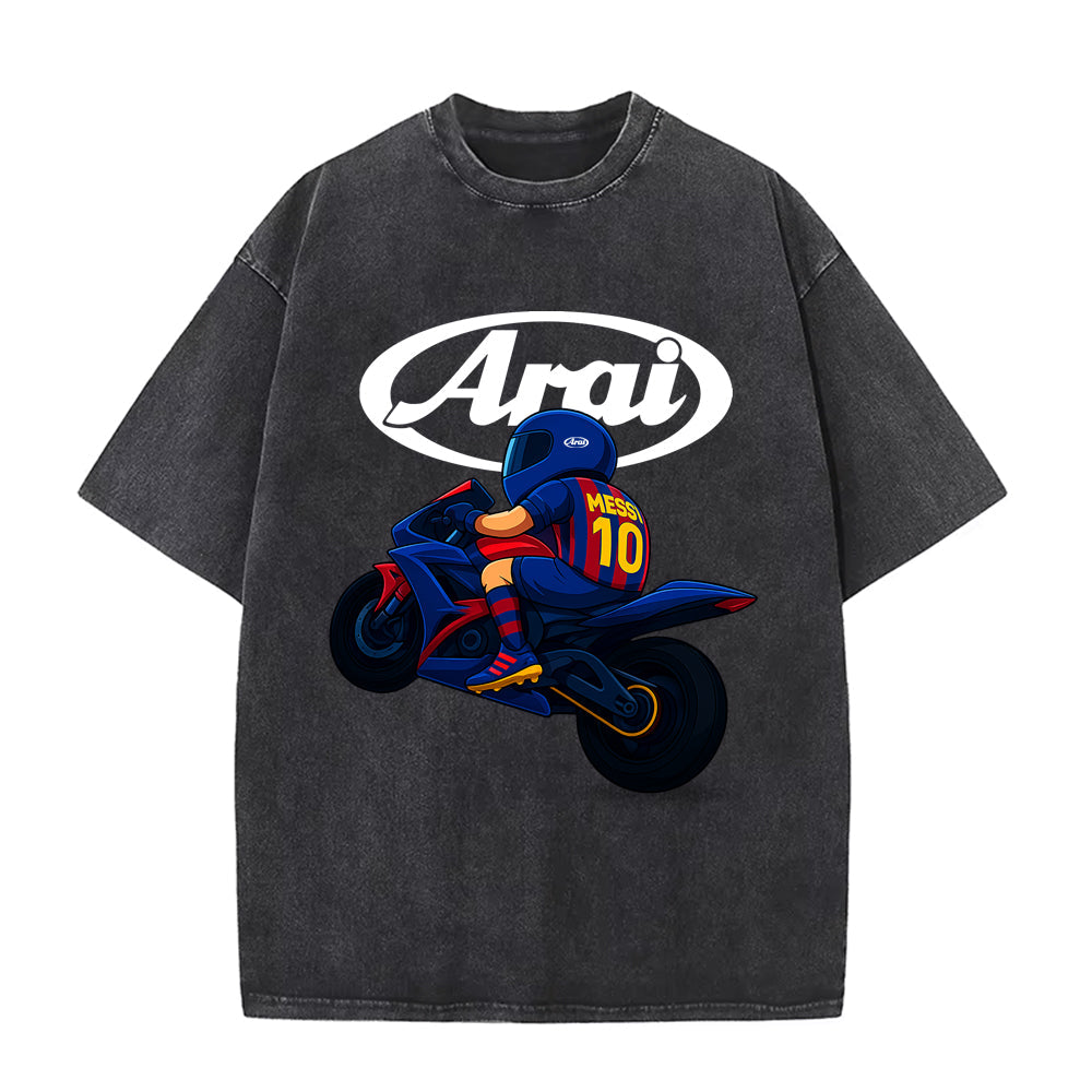 T-shirt Oversize | Édition Spéciale FC Barcelone x Messi 10
