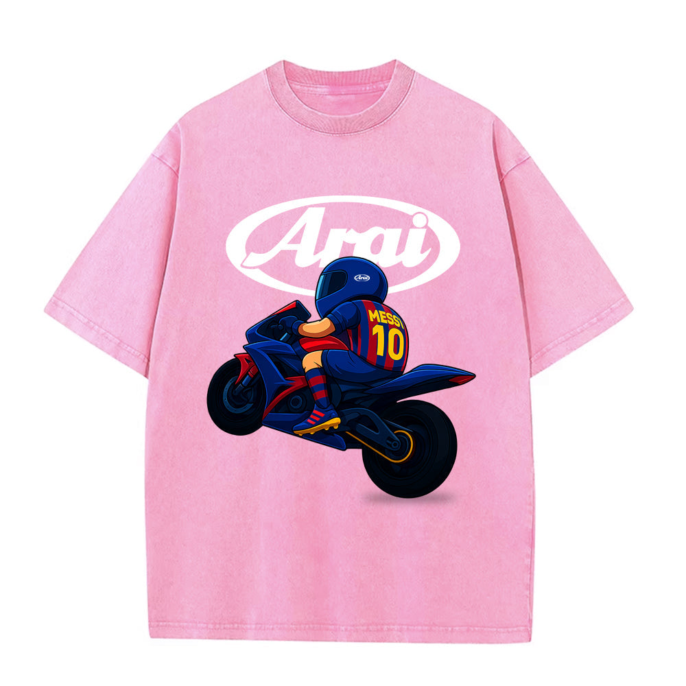 T-shirt Oversize | Édition Spéciale FC Barcelone x Messi 10